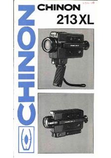 Chinon 213 manual. Camera Instructions.